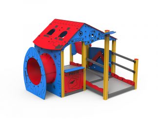 Casita de juegos inclusiva LYALA